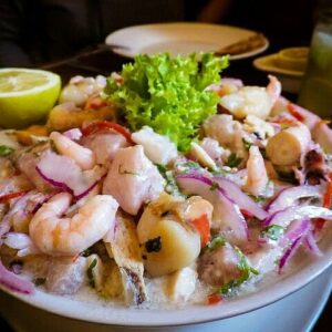 Ceviche Surtido de Mariscos