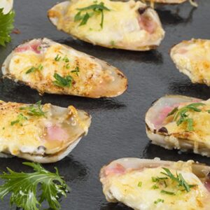 Machas a la Parmesana